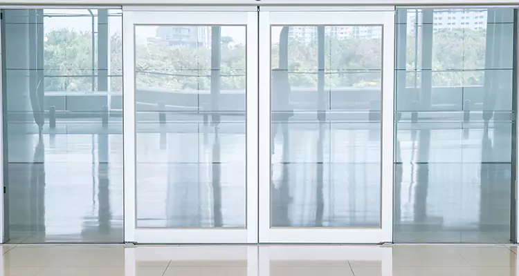 Commercial Door Aluminum Capping Repair in Southchase, FL