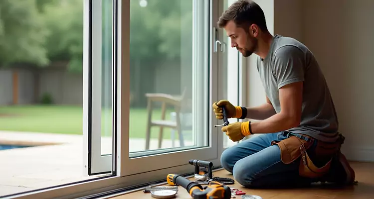 Sliding Glass Door Panel Repair in Southchase, FL