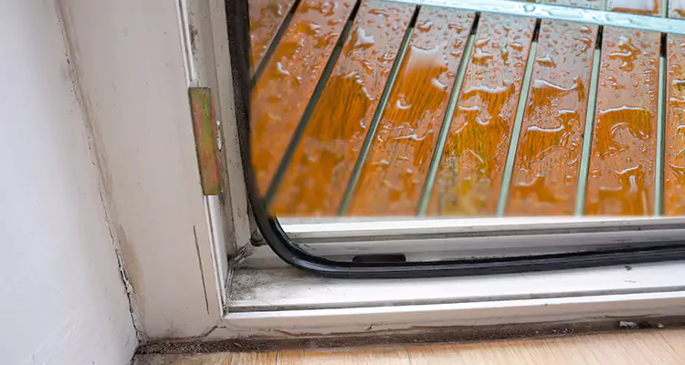 Water Leaking Wooden Patio Doors Repair in Southchase, FL